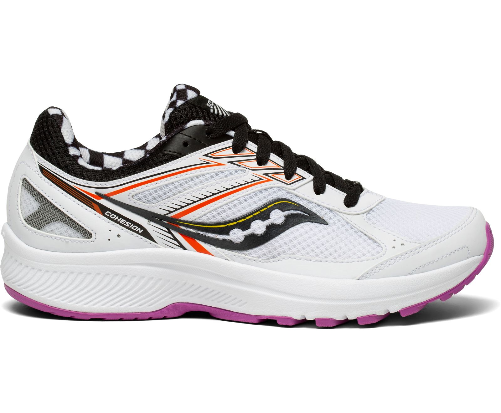 Saucony Cohesion 14 Women's Running Shoes White / Black | AU 097LISH